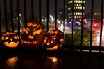 Halloween pumpkin lantern picture material wallpaper