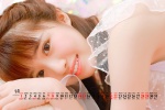 2022年5月蕾丝美女桌面日历壁纸