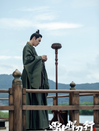 《Fighting Swordsmanship in the Snow》Pictures of Zhang Ruoyun