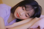 居家美女甜美寫真高清電腦壁紙