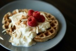 Sweet and delicious waffles pictures desktop wallpaper