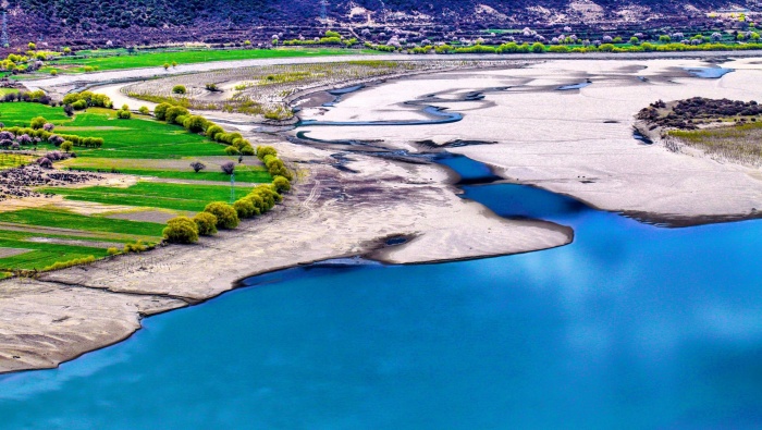 National Day Tourism Brahmaputra River Scenery Pictures Desktop Wallpaper