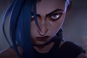 《League of Legends: Battle of Two Cities》Blast/Jinx Wallpaper