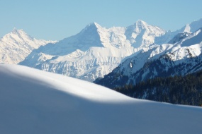 瑞士少女峰风景图片桌面壁纸