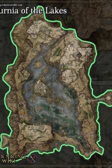 艾尔登法环利耶尼亚湖地图全貌