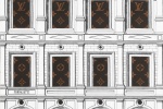 A must-have mobile wallpaper for LV brand fans