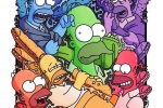The Simpsons creative mobile wallpaper