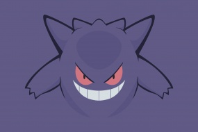 Pokémon Gengar evil computer wallpaper