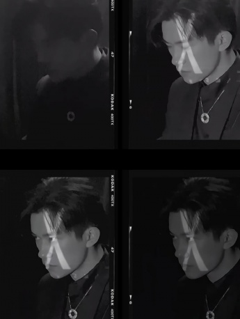 明星易烊千璽拚接手機壁紙