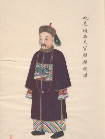 清代武官品級圖