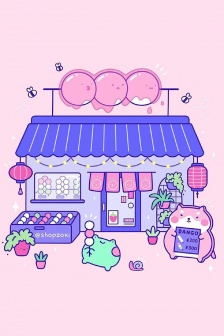 Cute girly mobile wallpaper