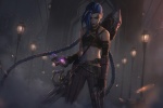 《League of Legends: Battle of Two Cities》Blast/Jinx Wallpaper