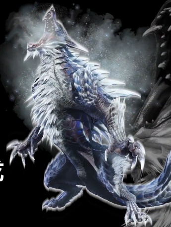 怪物猎人崛起冰狼龙高清图片