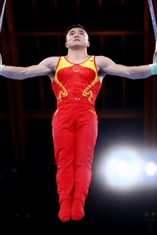 Liu Yang wins men's rings gold medal