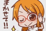 One Piece Nami cartoon expression pack