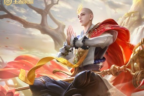 King of Glory Golden Cicada Crosses the World Walker HD Desktop Wallpaper