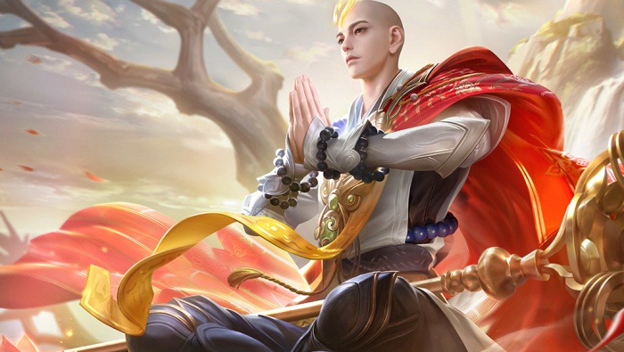 King of Glory Golden Cicada Crosses the World Walker HD Desktop Wallpaper