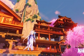 Original God's Palace Scenery Picture Wallpaper