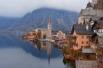 Hallstatt town landscape architecture pictures wallpaper
