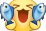 小黄脸摸鱼表情包