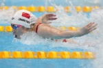 Zhang Yufei wins silver medal in women's 100m butterfly