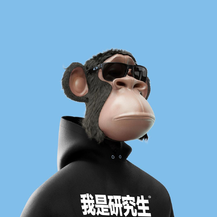 潮流猴子3D头像