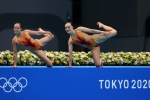 Beautiful and clear pictures of Group 2 of the East Olympic synchronized swimming semi-finals rematch