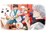 Anime Gintama creative mobile wallpaper
