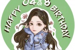Jessica's birthday cartoon avatar