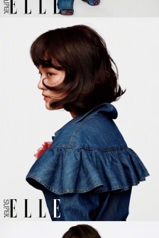 Wenqi SuperELLE April issue cover photo