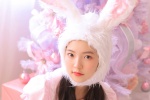 萌趣可爱兔女郎甜美写真壁纸