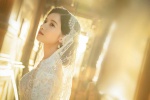 Zhang Jingyi lace wedding dress sexy pictures