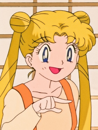 Moon Rabbit Double Ball Head Avatar