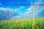 December 2021 blue sky and white clouds eye protection calendar wallpaper
