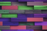 Colorful building blocks mobile wallpaper material