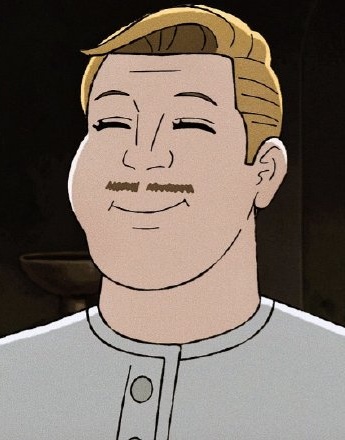 Despar's cartoon self-portraits