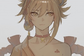 Original God Xiao Palace Anime Cartoon HD Computer Wallpaper