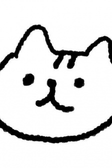 Animal restaurant simple drawing avatar