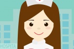 Nurses Day small fresh illustration mobile wallpaper