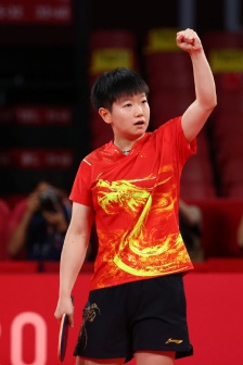 Sun Yingsha defeated Mima Ito