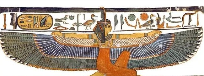 古埃及玛特神组图