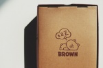 Partial details of the Li-Ning co-branded Brown Bear