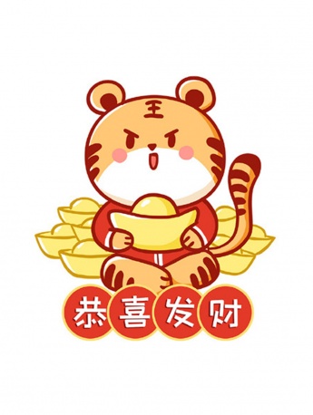 Happy Year of the Tiger 2022 mobile wallpaper