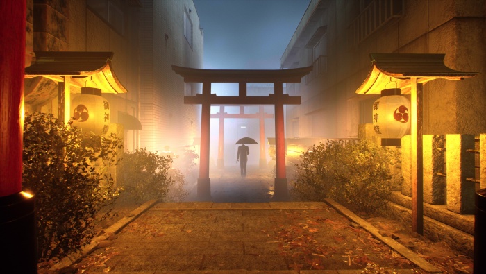 幽靈線東京鳥居電腦壁紙