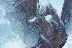 Monster Hunter Ice Curse Dragon HD Computer Wallpaper