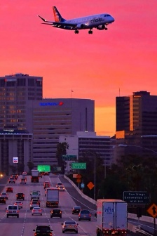 夕陽黃昏美景手機壁紙圖片