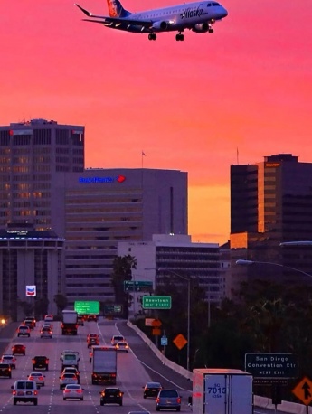 夕陽黃昏美景手機壁紙圖片