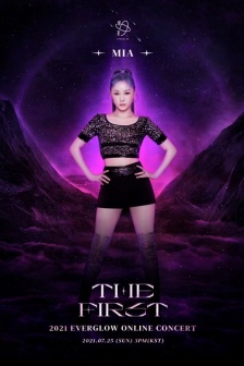 EVERGLOW solo concert preview poster released