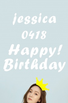 Jessica's birthday theme mobile wallpaper