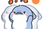 Summer Cooling Little Shark Cute Avatar 2021